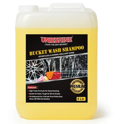 UNIESHINE 5 ltr Bucket Wash Car Shampoo
