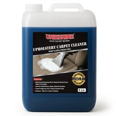 UNIESHINE 5 Ltr Upholstery & Carpet Cleaner for Deep Stain Removal