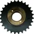 HUMSER 28 Teeth E‑Rickshaw Chain Sprocket with Freewheel, Tempered Alloy Steel, 116mm Diameter (Pack of 1)