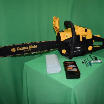 Kaama Moto Heavy Duty 62 CC 22 Inch Petrol Chainsaw | Wood Cutting Machine