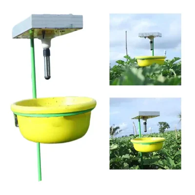 King Catcher Mini Insect Trap with Telescopic Stand Assembled