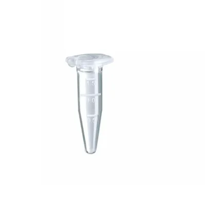 LABXPRT 1.5 ml Pack of 50 Laboratory Micro Centrifuge Polypropylene Tube Conical Bottom