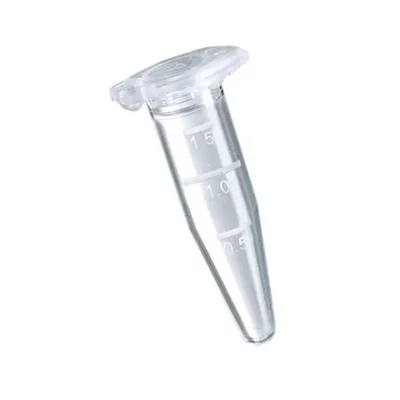 LABXPRT 1.5 ml Polypropylene Tube Conical Bottom Pack of 80 for Chemistry Laboratories Lab Tested Snap Cap
