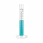 LABXPRT 10ml Pack of 2 Volume Measuring Chemistry Labs Transparent Cylinder