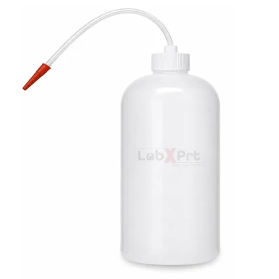 LABXPRT 500 Milliliters pack of 1 Squeeze Wash & Cleaning Applications Flexible Angled Nozzle
