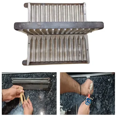 Rs.20 Plain Candle Making Mold - 2 Pcs(Size-9 Inches,Capacity-6 Candle)