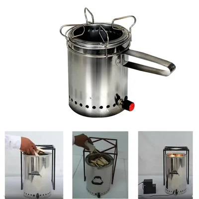 ECO Wooden Stove Chulla LE, Thermal Output 10,000 BTU