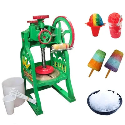 Hand Operated Ice Cutter Gola Maker