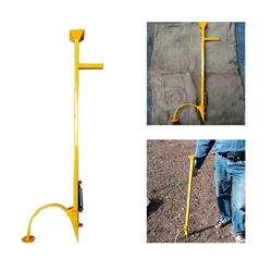 Manually Operated Mild Steel Seeder with Distance Marking Feature