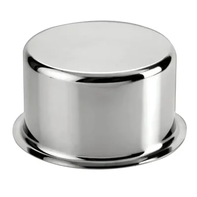 Premium (Size No. 42) Tope with Flat Bottom, 3mm Thick Stainless Steel Cooking Patila for Kitchens