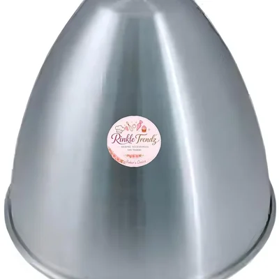 Rinkle Trendz Aluminum Doll Cake Mold Bell Shape, 250gm Capacity for Princess and Barbie Birthday Cakes