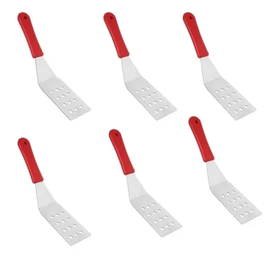 Smart Chef HS40103, 4.5x3 inch Pizza Lifter/ Lifting Spatula 6pcs, Compact Cake and Pizza Server for Kitchens