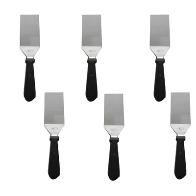 Smart Chef HS40118, 6x3 inch Pizza Lifter/ Lifting Spatula 16pcs, Compact Cake and Pizza Server for Kitchens