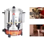 Commercial 12L Electric SS Milk & Water Boiler Machine 2500 Watt
