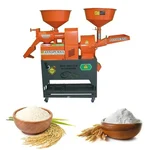 Annapurna Combined Rice & Flour Mill With 3 HP Motor & 6 Jali, 150 Kg/hr Paddy & 25 Kg/hr Flour