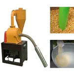 Heavy Duty Suction Type Pulverizer with 4 HP Motor, 40 Kg/hr