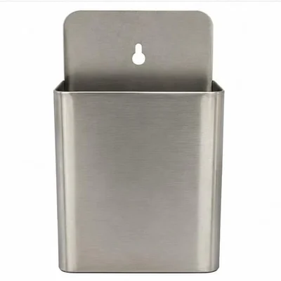 Wall Mounted Stainless Steel Bottle Cap Catcher 3.1 x 5.25 x 9 Inch for Home Bar, Kitchen