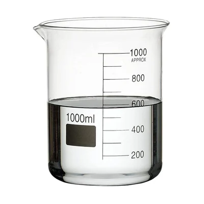 SBT Instruments 1000ml Borosilicate Glass Beaker, Low Form with Spout for Laboratory