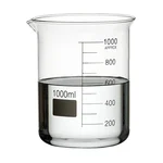 SBT Instruments 1000ml Borosilicate Glass Beaker, Low Form with Spout for Laboratory