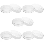 SBT Instruments 10pcs Borosilicate Glass Petri Dishes Set, Size 100mm for College & Research Lab Use