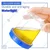 SBT Instruments 10pcs x 50ml Polypropylene Urine Sample Bottles with Leak Proof Lids and ID Label