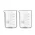 SBT Instruments 250ml x 2pcs Borosilicate Glass Beaker, Low Form with Spout