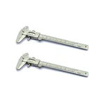 SBT Instruments 2pcs Non Digital SS Vernier Caliper Metric for Inside, Outside, Depth & Step Measurements
