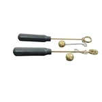 SBT Instruments 2pcs Ring & Ball Apparatus, Ball 25mm (With Handle), Physics Laboratory Instrument/Scientific Equipment