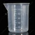 SBT Instruments 4pcs Polypropylene Measuring Beaker with Graduation 50ml,100ml, 250ml, 500ml Capacity
