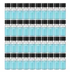 SBT Instruments Borosilicate 5ml x 40pcs Transparent Glass Vials with Lids, Flat Bottom for Essential Oils Samples