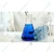 SBT Instruments Borosilicate Glass Measuring Conical Flask 25ml, Beaker 50ml & 50ml Reagent Bottle with Blue Screw Cap