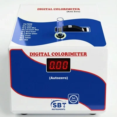 SBT Instruments Digital Photo Colorimeter 405–700nm, 8 Digital Filters, Auto Zero