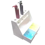 SBT Instruments Micropipette Stand with Tips Drawer, Capacity of 6 Pipette for Pathology Research Laboratory