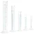 SBT Instruments Plastic Measuring Cylinder 10ml, 25ml, 50ml, 100ml & 250ml