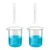 SBT Instruments Polypropylene 2 Measuring Cylinder 100ml & 2 Measuring Beaker 50ml Combo