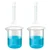 SBT Instruments Polypropylene 2 Measuring Cylinder 50ml & 2 Measuring Beaker 500ml Combo