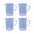 SBT Instruments Polypropylene 4pcs x 500ml Measuring Jug with Handle for Kitchen Lab