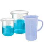 SBT Instruments Polypropylene 500ml & 1000ml Beakers with Graduation Marks and 500ml Measuring Jug