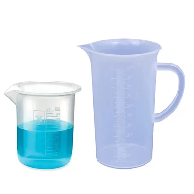 SBT Instruments Polypropylene Beaker with Graduation Marks, 100ml & 1000ml for Laboratory