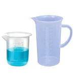 SBT Instruments Polypropylene Beaker with Graduation Marks, 100ml & 1000ml for Laboratory