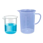 SBT Instruments Polypropylene Beaker with Graduation Marks, 25ml & 500ml for Laboratory