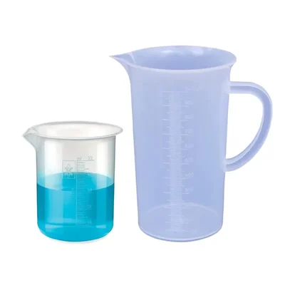 SBT Instruments Polypropylene Beaker with Graduation Marks, 50ml & 1000ml for Laboratory