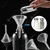 SBT Instruments Polypropylene Long Stem Funnel 100ml x 4pcs for Lab Laboratory