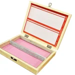 SBT Instruments Wooden Microscope Slide Storage Box, 100 Slide Capacity