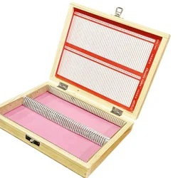 SBT Instruments Wooden Microscope Slide Storage Box, 100 Slide Capacity