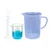 SBT Polypropylene Measuring Cylinder 25ml, Beaker 100ml & Jug 500ml Set for Laboratory