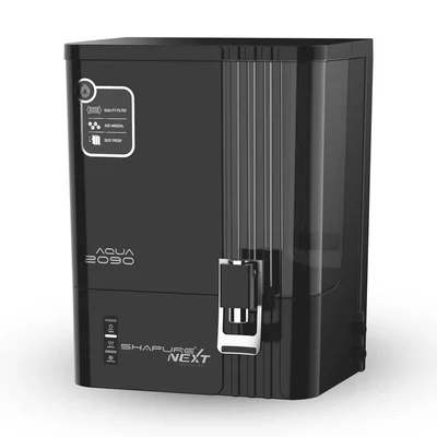 Shapure  Aquacare 2090 Ro Water Purifiers ( Mirror Black -601 ) With 10 Litre Storage Tank 