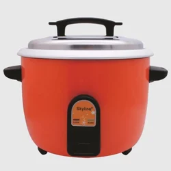 Skyline 4.2L Multi-Tasking Drum Rice Cooker with Double Pot, 1300W Power (VTL-903) with 1 Year Warranty