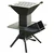 Small Wood Fired Rocket Stove, Smokeless, for Home & Large Family