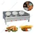SS 24 x 48 inch Gas Operated Dosa Bhatti With 10 mm Tawa Thickness